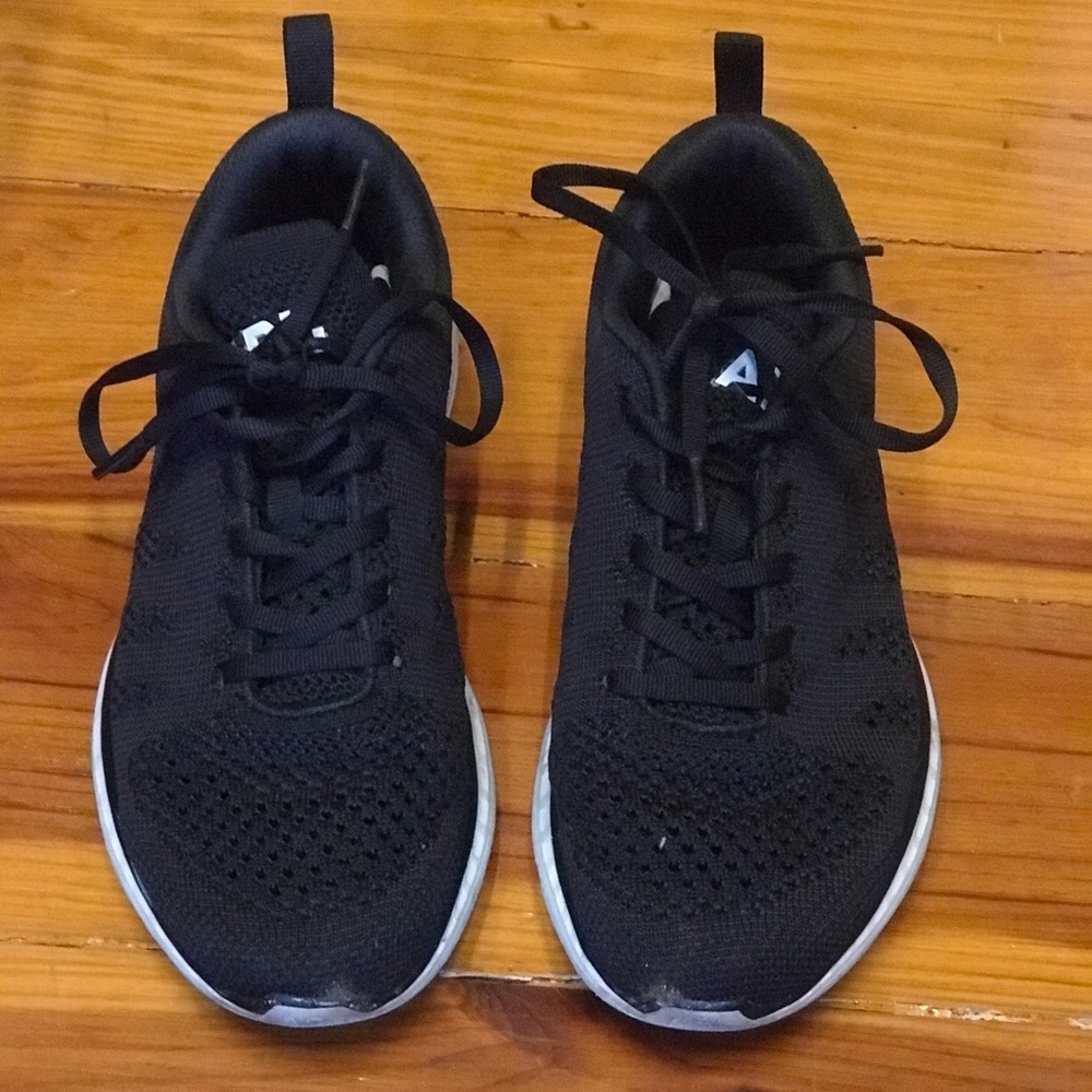 Athletic Propulsion Labs black shoes!